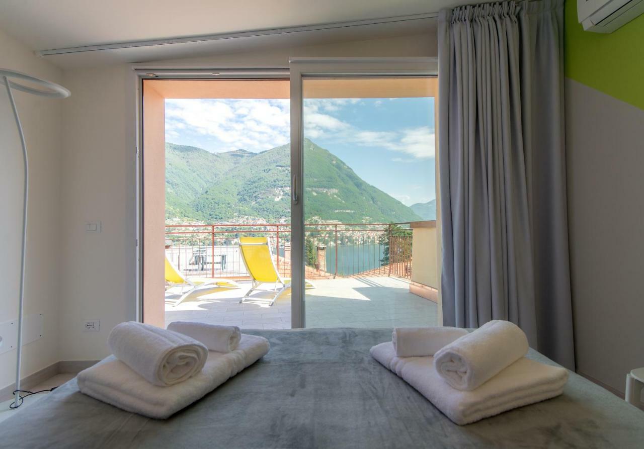 Appartamento Persico - Lake View And Private Parking Torno Buitenkant foto